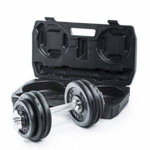 Hantelset 15 kg justerbart