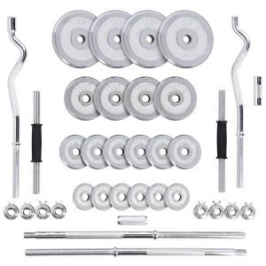 Skivstång- och hantelset - STC55 - 55 kg