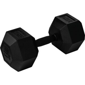Master Fitness Nero Rubber Coated Hex, Hex hantlar