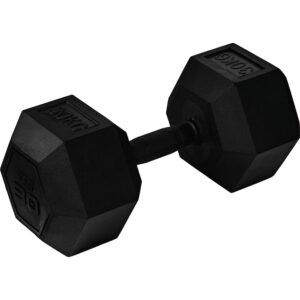 Master Fitness Nero Rubber Coated Hex, Hex hantlar