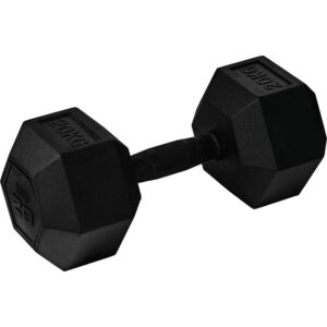 Master Fitness Nero Rubber Coated Hex, Hex hantlar