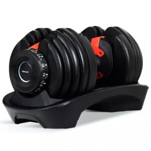 Justerbar hantel 2,5-24kg | 15 viktnivåer | Trekkrunner