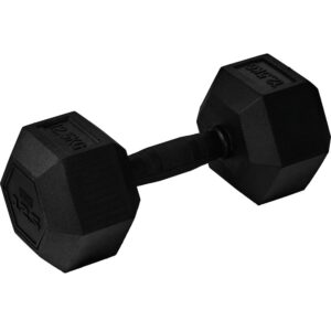 Master Fitness Nero Rubber Coated Hex, Hex hantlar