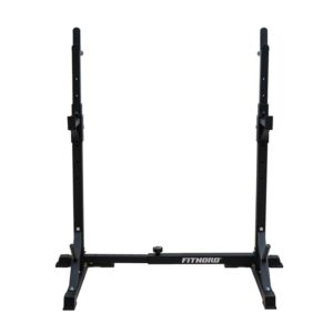 FitNord Bänkpress- och knäböjställning med justerbar bredd